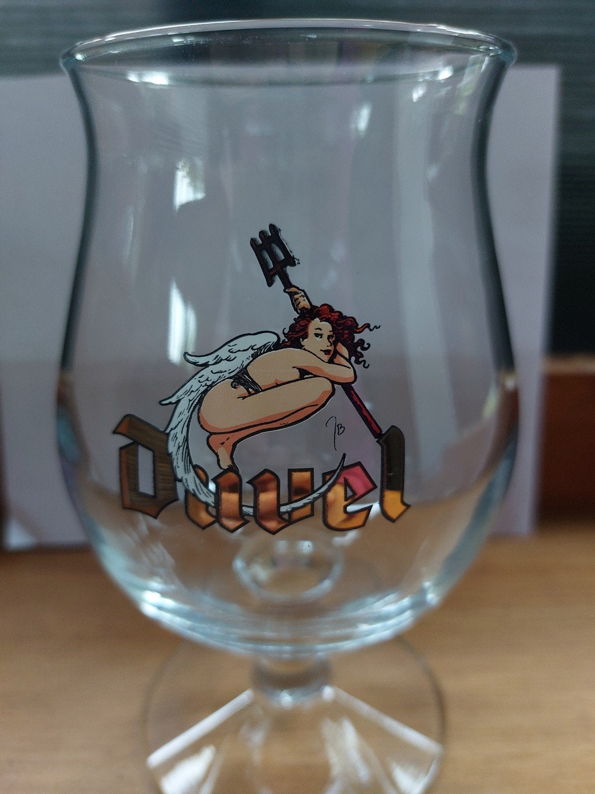 Duvel glas hopduvelin duvelin 2001 Zie omschrijving*🍺, Ophalen of Verzenden, Glas of Glazen, Duvel