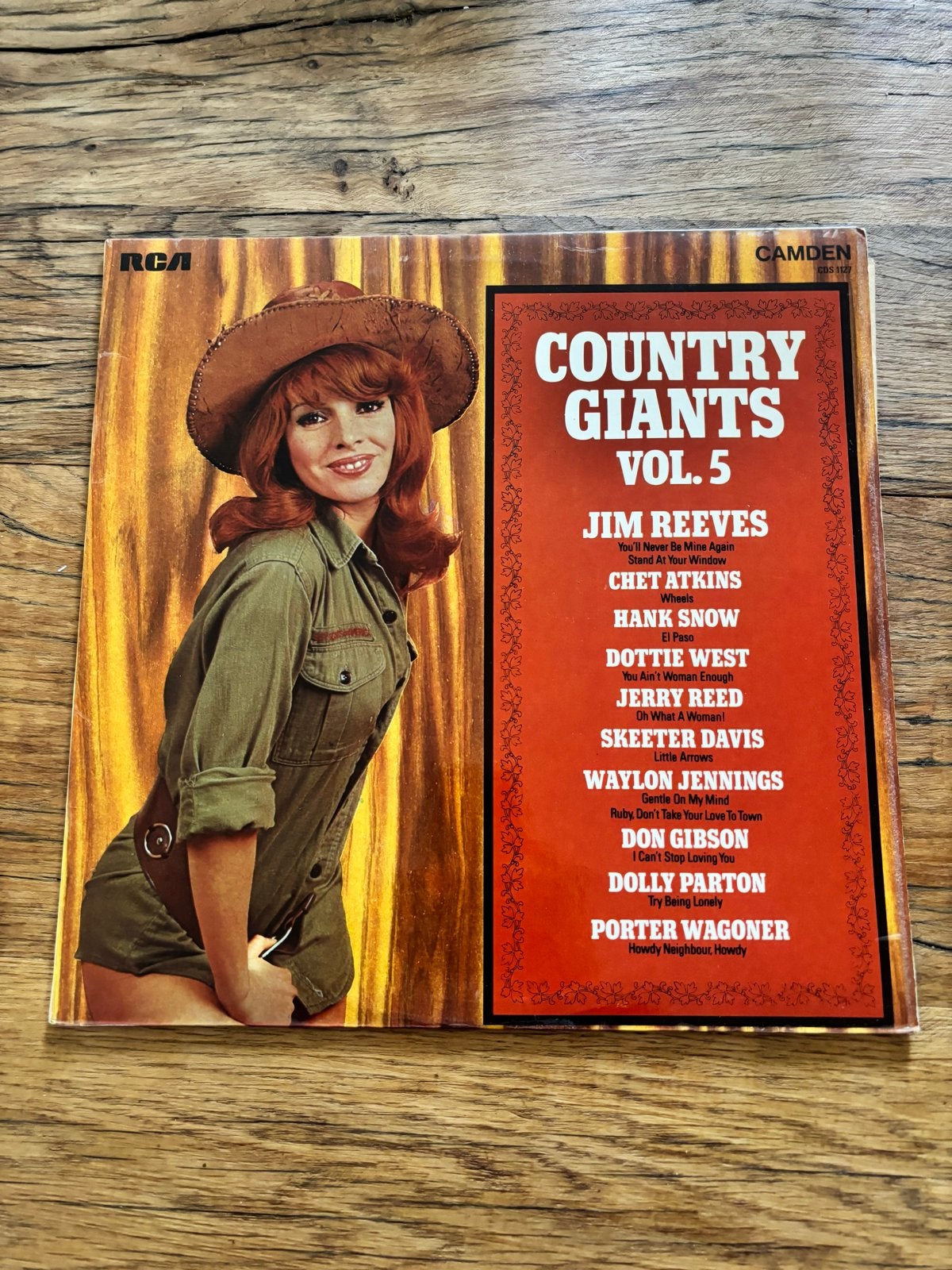 Country Giants Vol. 5 LP - Diverse Artiesten, Ophalen of Verzenden, Gebruikt