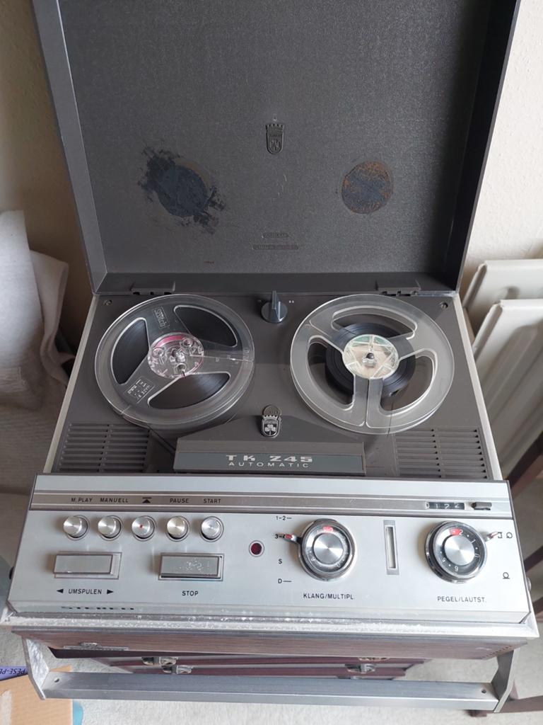 Vintage Grundig bandrecorder, Ophalen, Bandrecorder