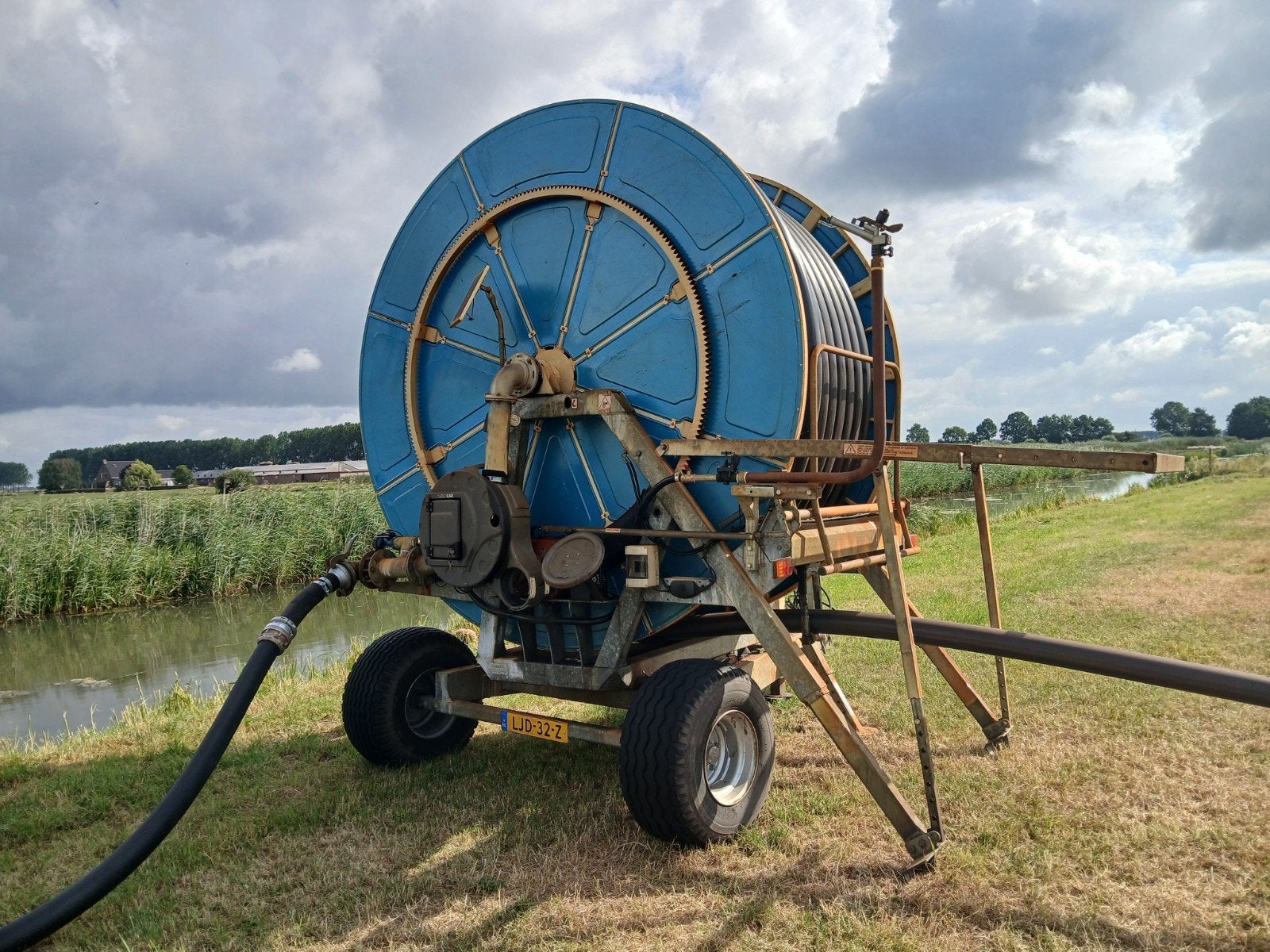 Nette idrofoglia beregenings haspel 125 400, Ophalen, Beregening en Drainage