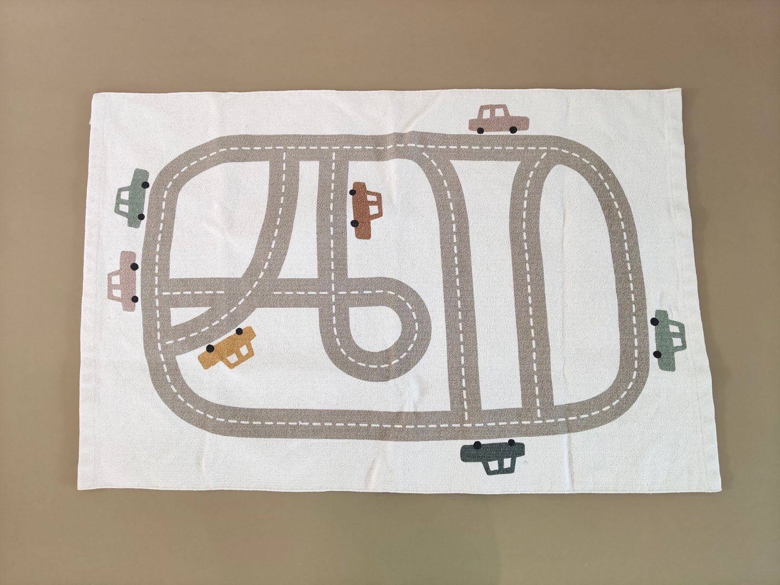 H&M HOME Speelkleed met wegen en auto's (90x130cm), Ophalen of Verzenden, Zo goed als nieuw