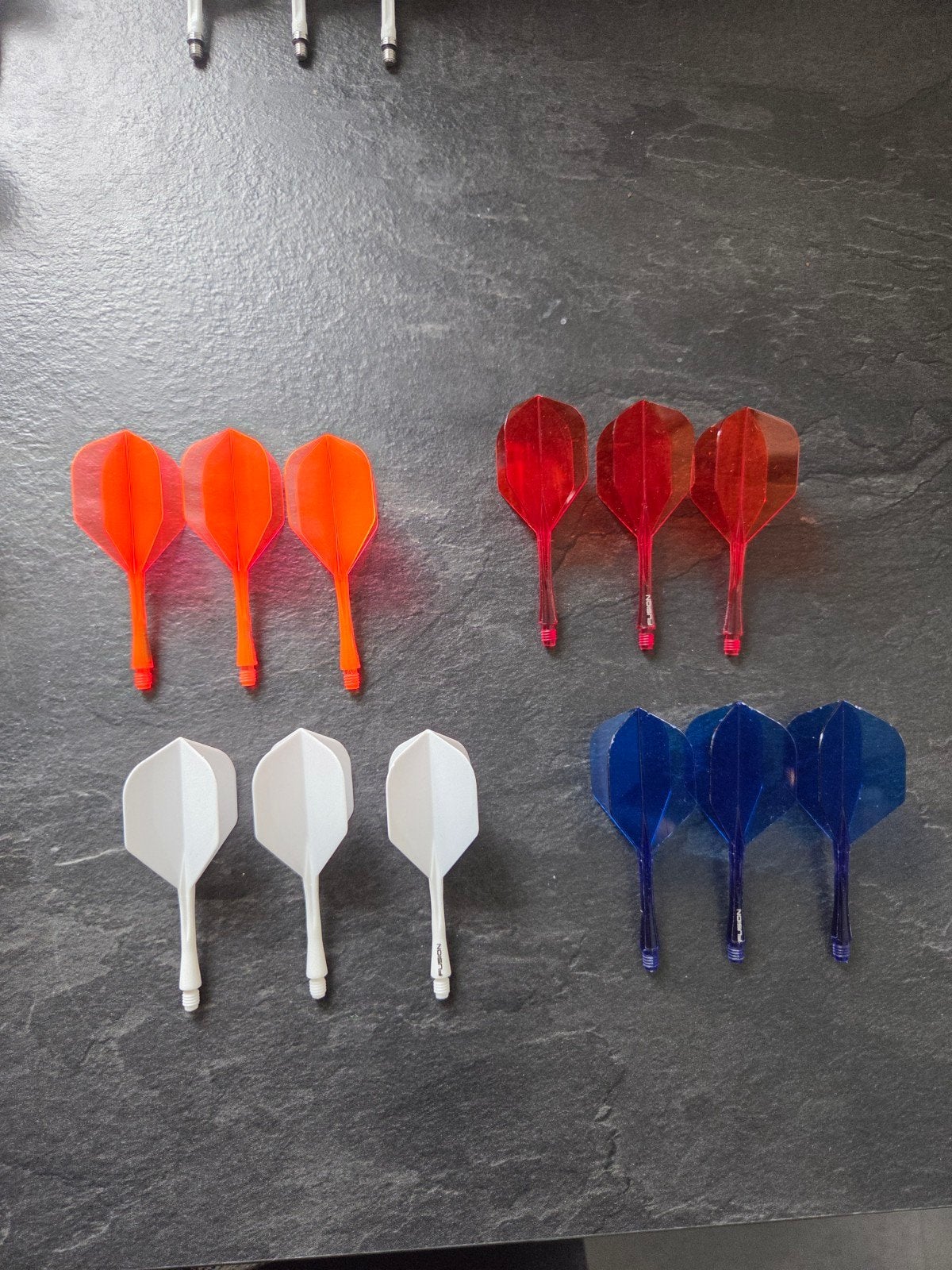 Target K Flex/shift / Winmau Fusion. ALLES OF APART, Ophalen of Verzenden, Pijlen