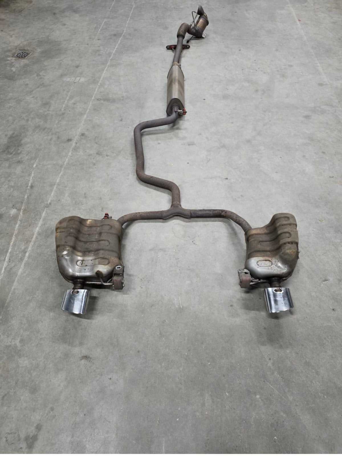 Complete originele uitlaat Seat Leon Cupra, Ophalen of Verzenden, Gebruikt, Seat