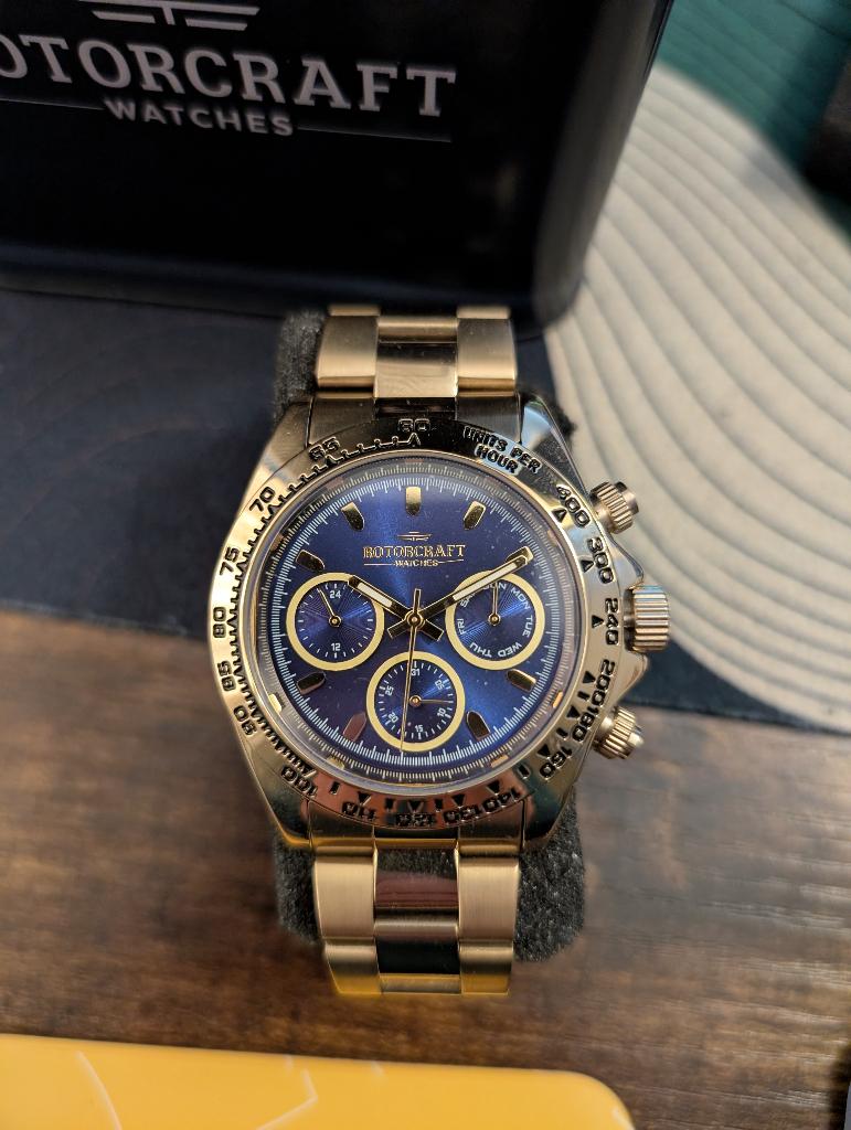 Rotorcraft Cargo RC2701 Horloge, Overige merken, Staal, Staal, Polshorloge