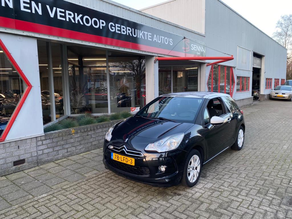 Citroen DS3 1.4 Chic - 82 Dkm NAP - Airco - TwoTone - Inr Mo, Voorwielaandrijving, Euro 5, 4 cilinders, Startonderbreker