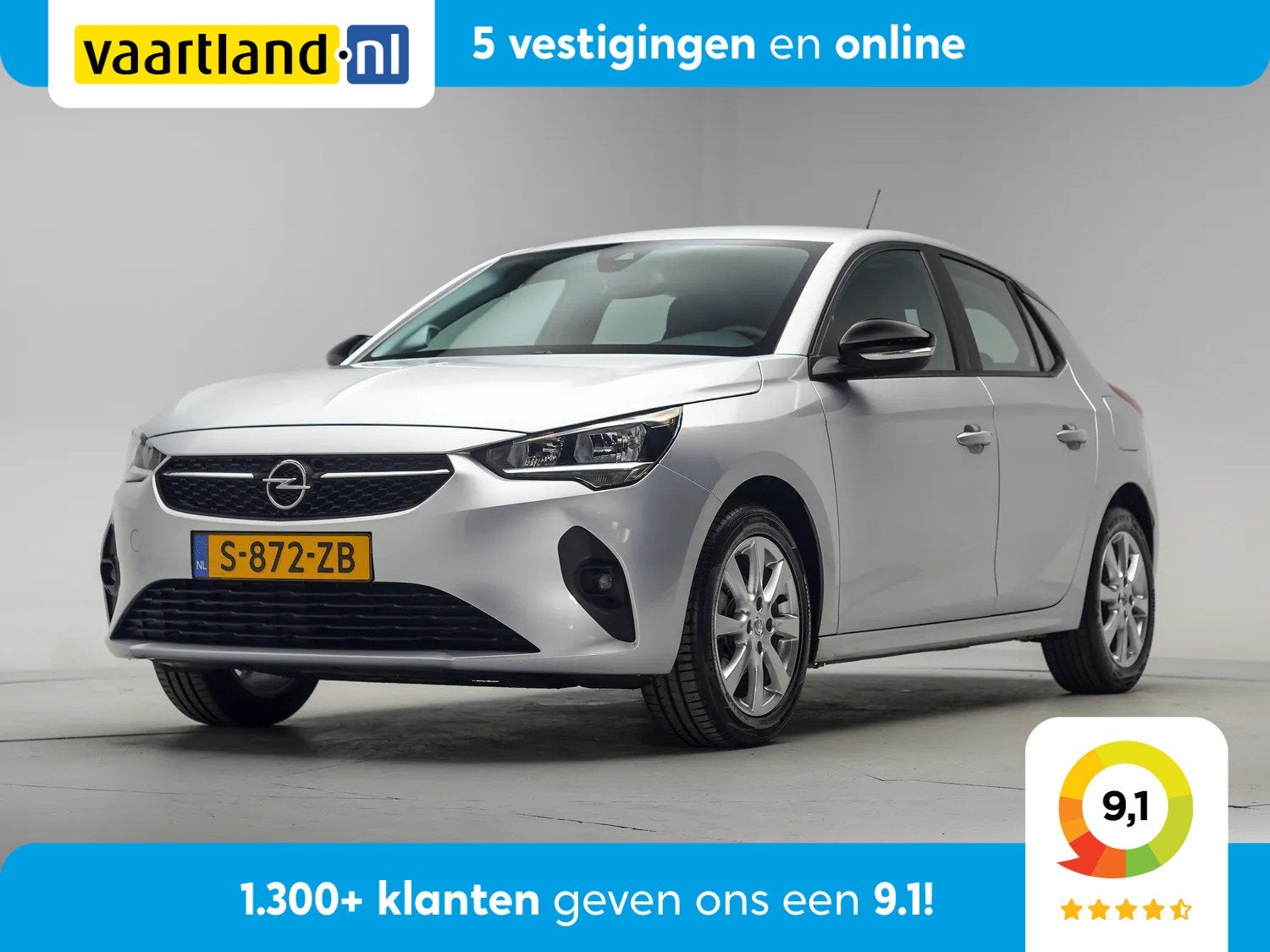 Opel Corsa 1.2 Level 2 [ Apple/Android Airco Cruise ], Auto's, 1199 cc, Origineel Nederlands, Bedrijf, Handgeschakeld