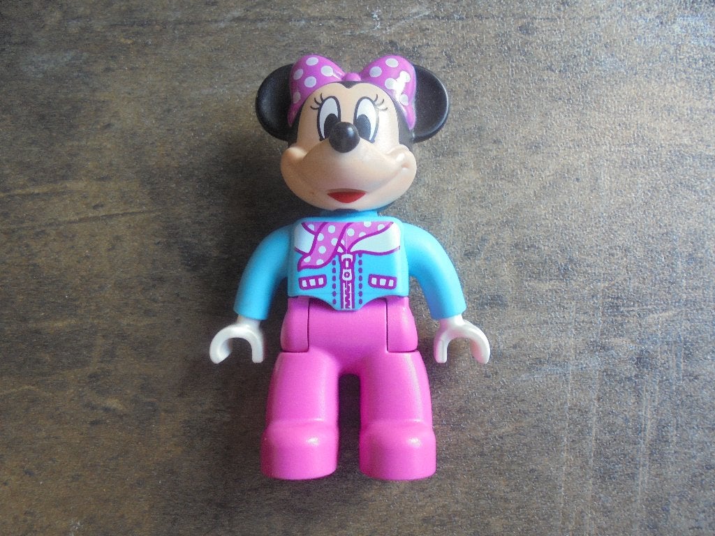 Lego Duplo Disney Figure Minnie Mouse (zie foto's), Ophalen of Verzenden, Gebruikt, Losse stenen, Duplo