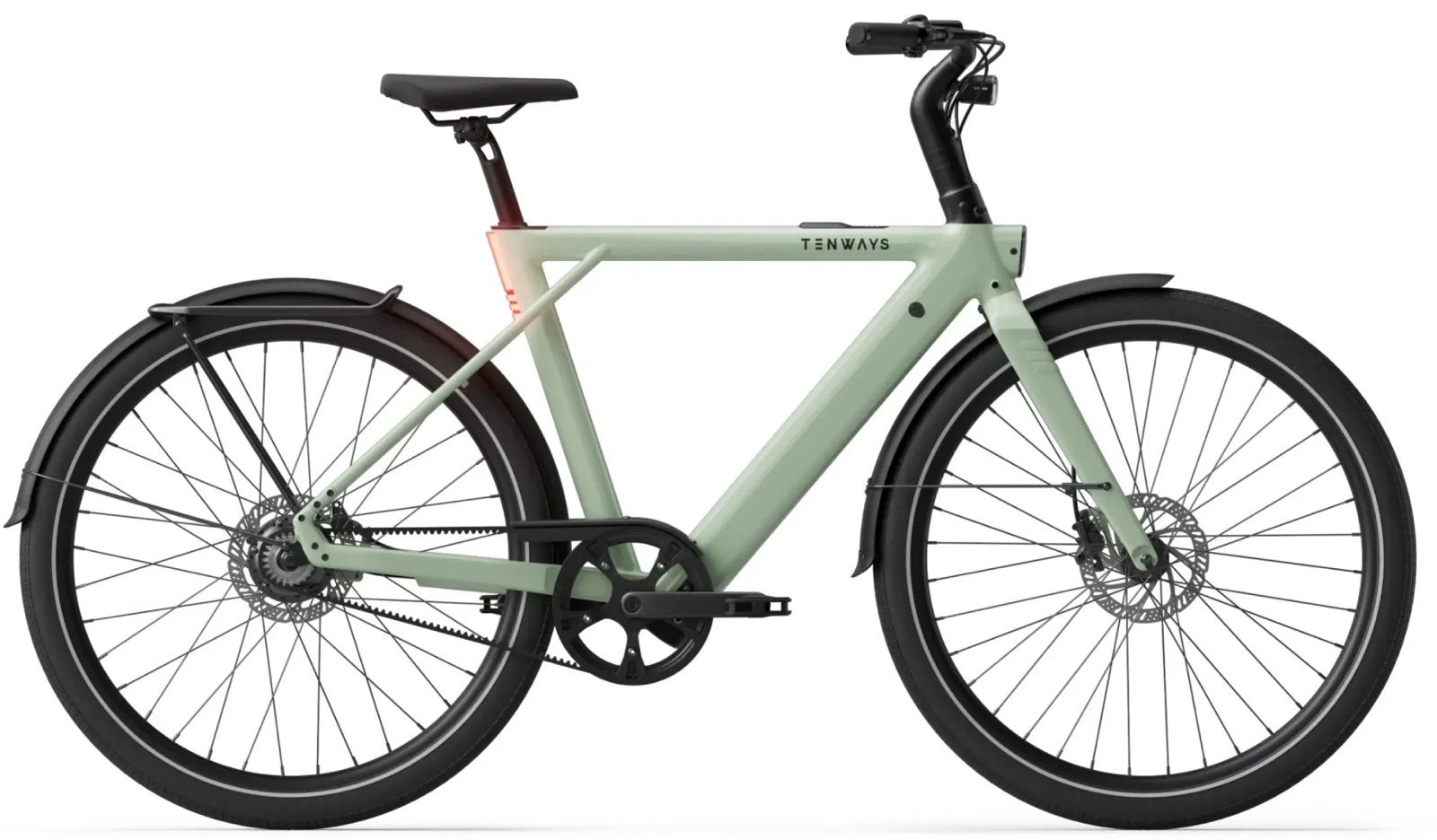 Tenways CGO009 Sage Green en Midnight Black op voorraad!, Nieuw, 51 tot 55 cm, 50 km per accu of meer, Ophalen