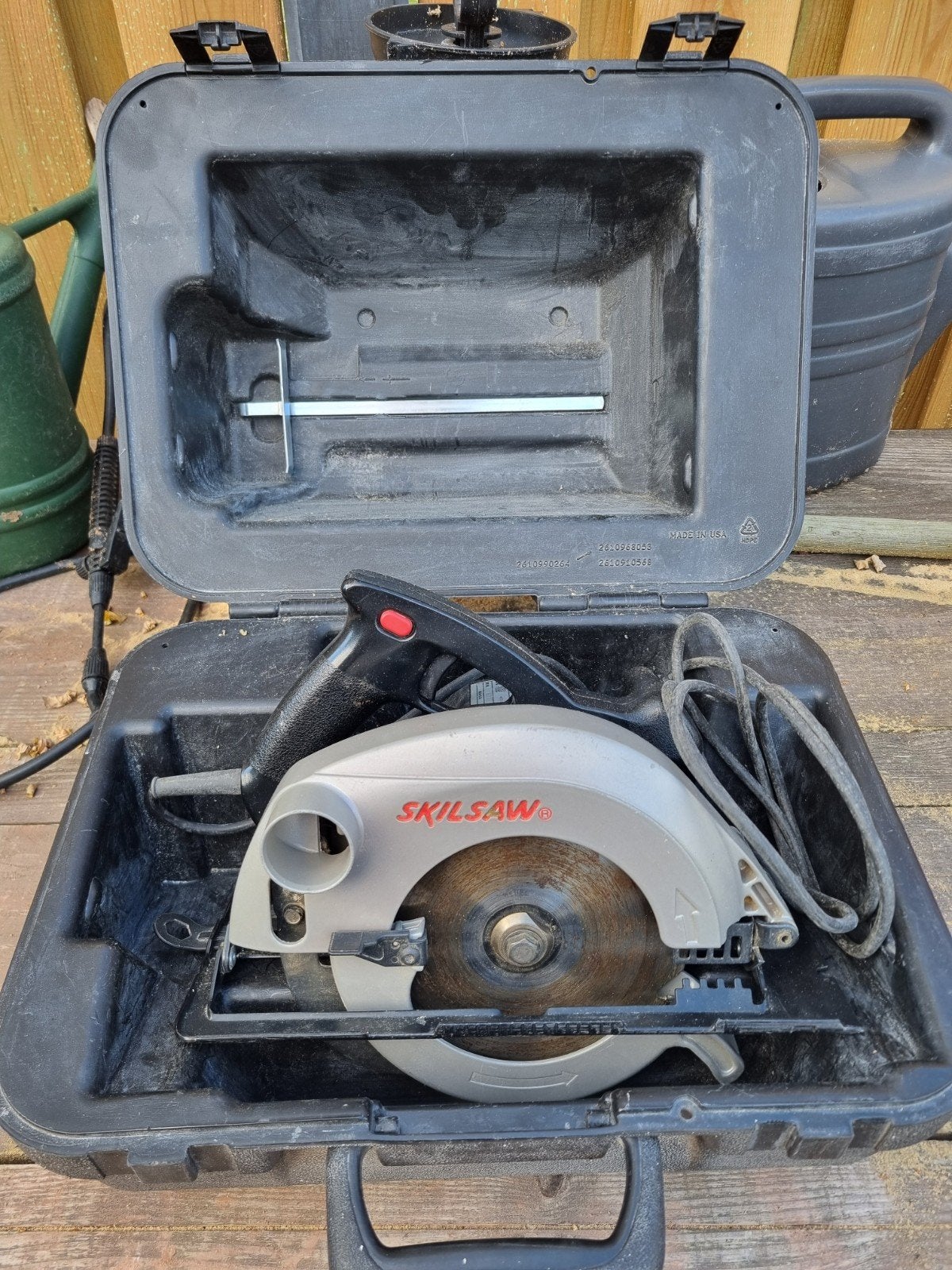 Skilsaw 1854U3 Cirkelzaag 1100W in koffer, Gebruikt, Cirkelzaag, 600 tot 1200 watt, 30 tot 70 mm