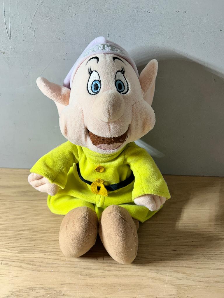 Sneeuwwitje Dwerg Dopey, Ophalen of Verzenden, Sneeuwwitje of Doornroosje, Zo goed als nieuw, Knuffel