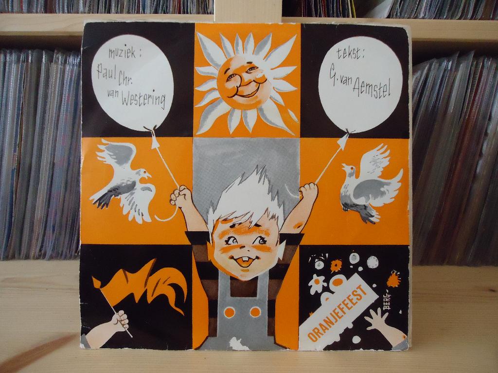 7" Single Damrakkertjes - Oranjefeest, Gebruikt, 7 inch, Single, Ophalen of Verzenden