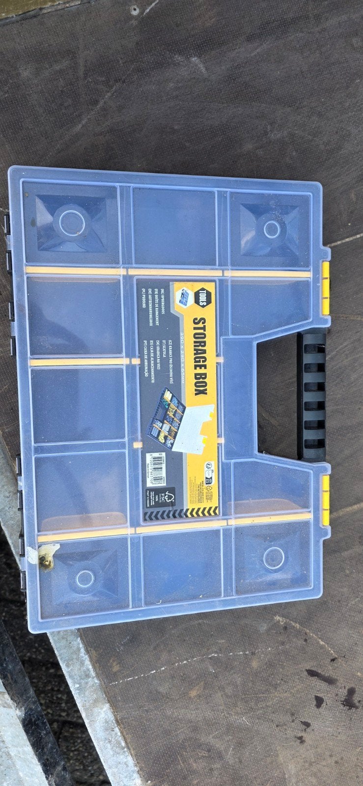 Opbergbox / organizer met verstelbare vakken, Ophalen of Verzenden