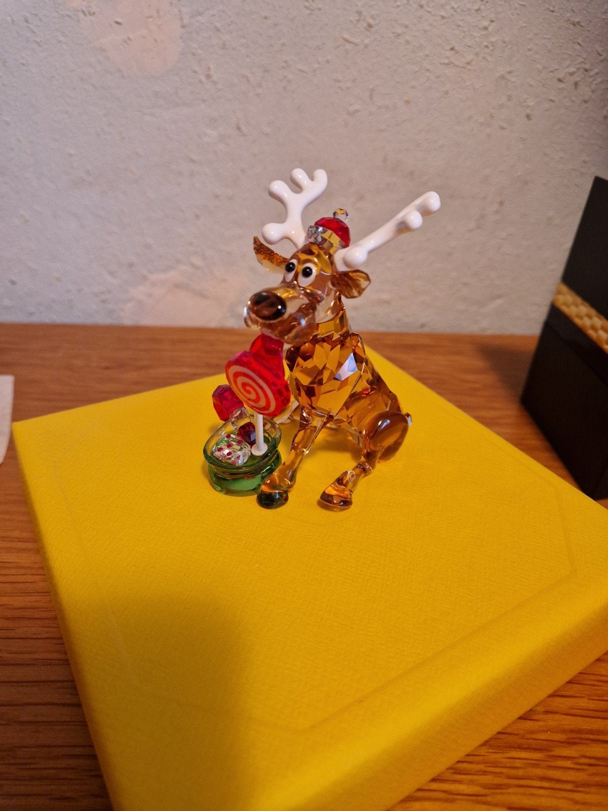 Swarovski rendier, Ophalen of Verzenden, Zo goed als nieuw, Figuurtje