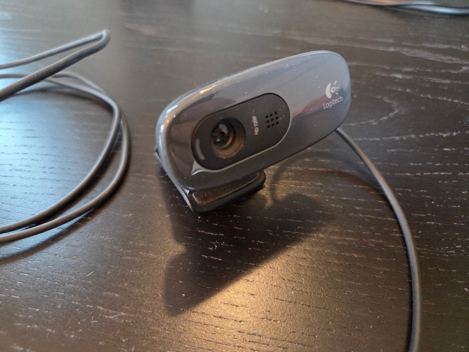 Logitech C270 HD Webcam 720p, Gebruikt, Logitech, Ophalen of Verzenden, Monitorclip