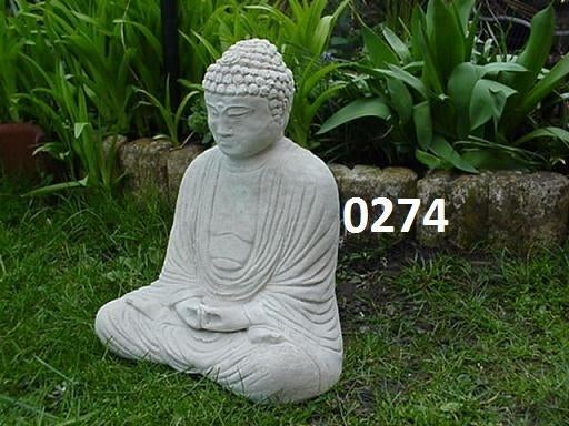 Boeddha.  nr 0247., Tuin en Terras, Tuinbeelden, Ophalen, Nieuw, Beton, Boeddhabeeld