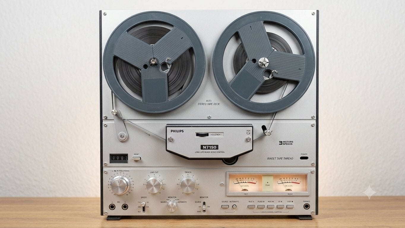 Philips N7150, Audio, Tv en Foto, Bandrecorders, Ophalen, Bandrecorder