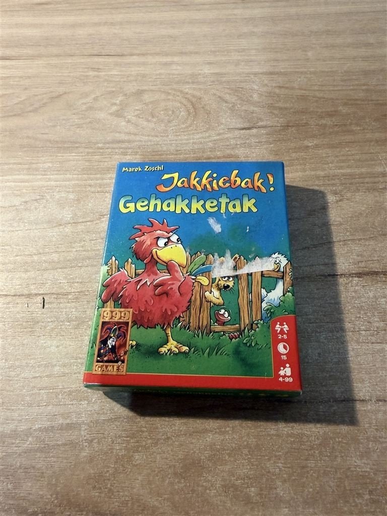 jakkiebak gehakketak - 999 games - s6440, Verzenden, Zo goed als nieuw