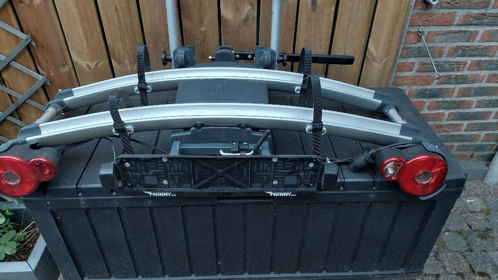 Twinny load fietsen drager. Kantelbaar, ook voor E-bikes., Ophalen, Zo goed als nieuw
