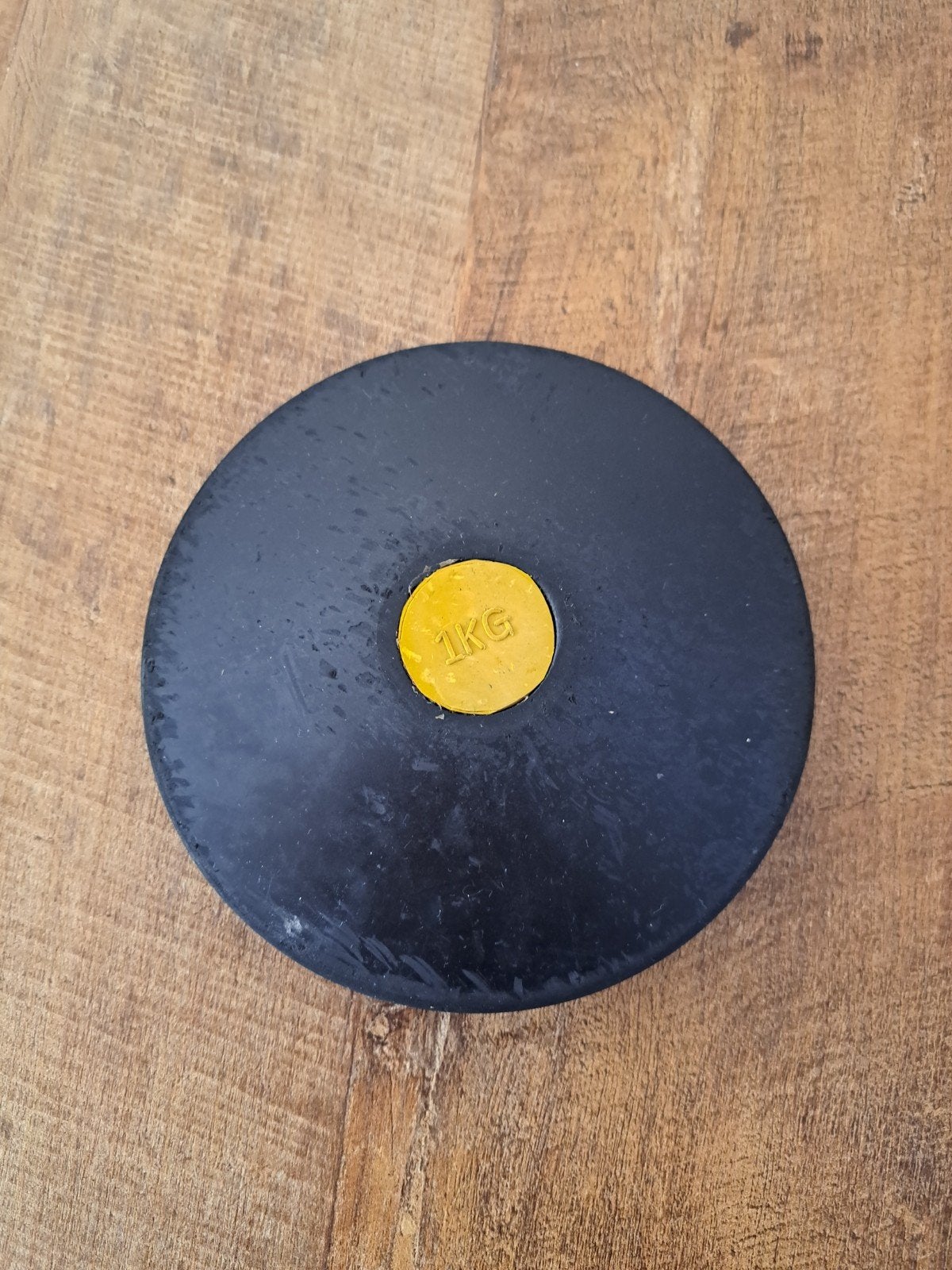 1KG Discus - Atletiek Werpschijf, Ophalen of Verzenden, Gebruikt