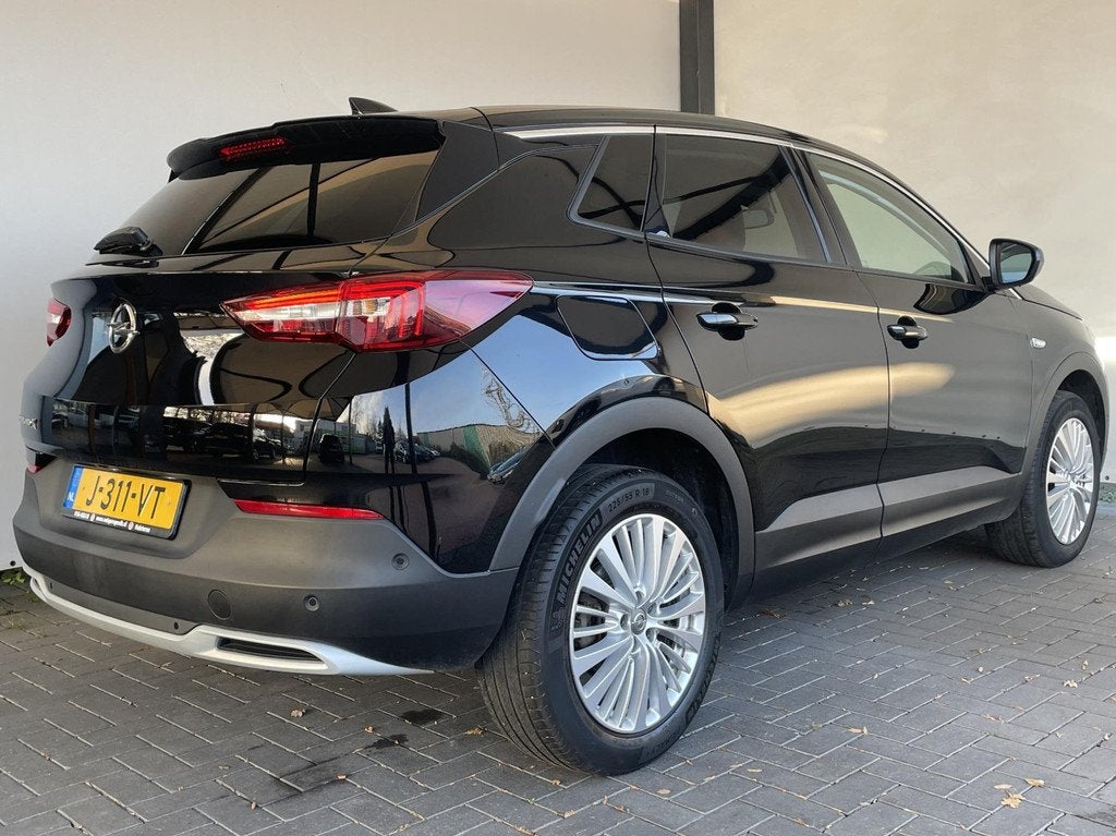 Opel Grandland X 1.2 Turbo Innovation|NAP|Automaat|PDC, Auto's, Opel, Gebruikt, 1199 cc, Zwart, Origineel Nederlands