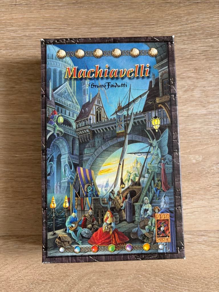 Machiavelli kaartspel, Hobby en Vrije tijd, Gezelschapsspellen | Kaartspellen, Drie of vier spelers, Ophalen of Verzenden, Zo goed als nieuw