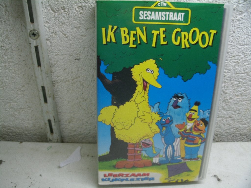 vhs 224a ik ben te groot, Alle leeftijden, Ophalen of Verzenden, Zo goed als nieuw