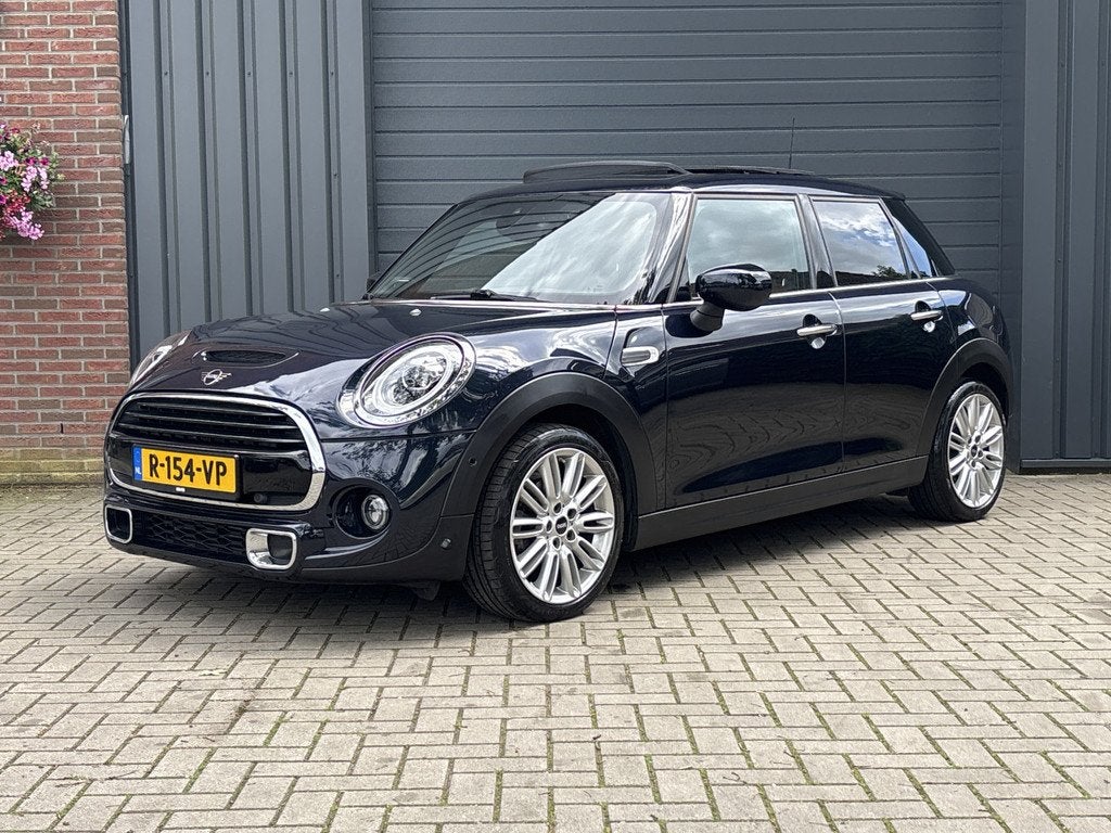 MINI 5-deurs 1.5 Cooper Chili - Harman & Kardon - Schuif/kan, 136 pk, Gebruikt, Blauw, Leder