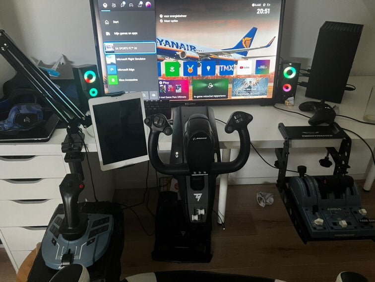 Thrustmaster Boeing Flight Setup voor Xbox en PC, Ophalen, Racestuur, Gebruikt, Xbox