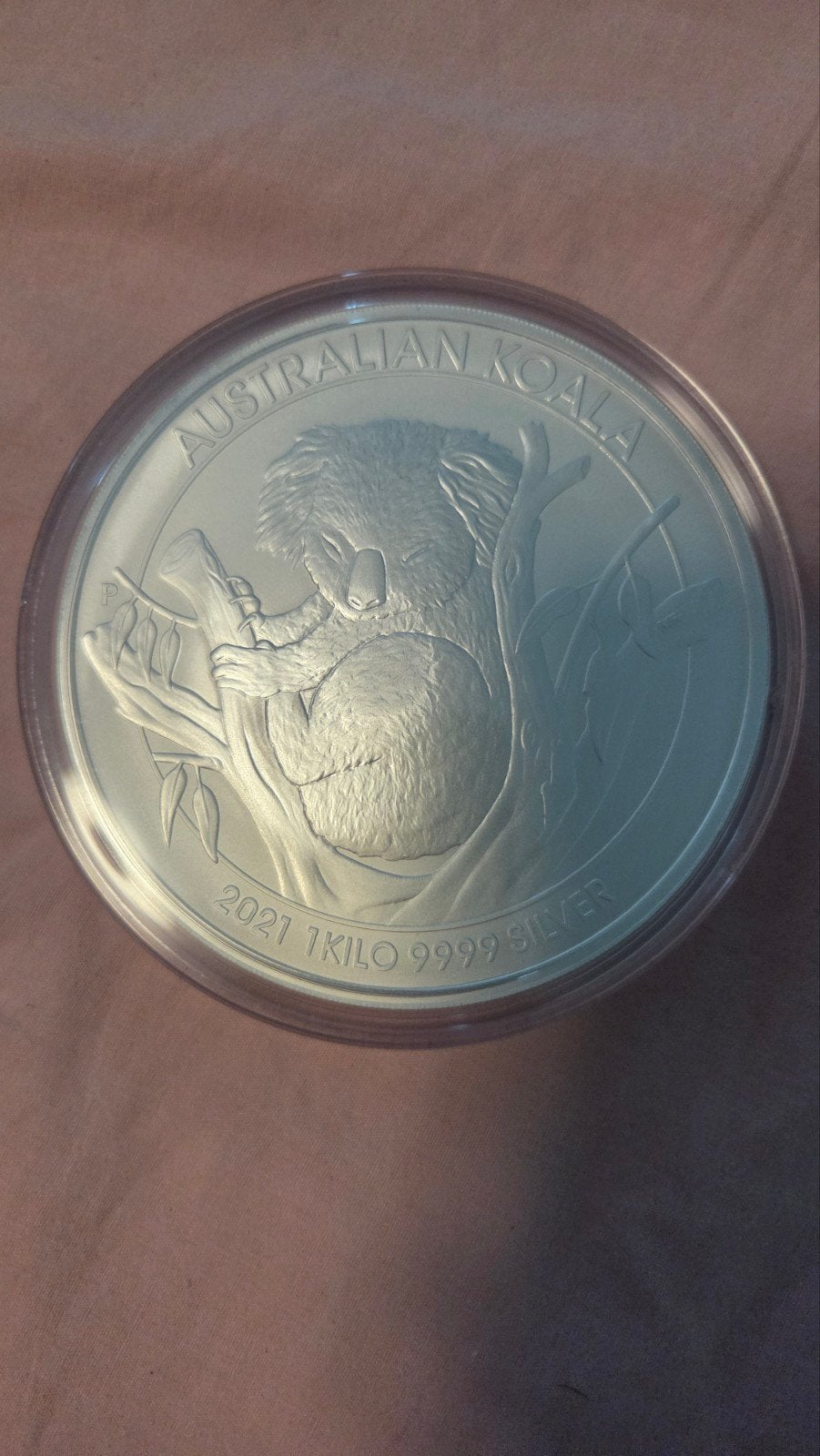 1 kg Australian Koala Zilveren Munt 2021, Ophalen