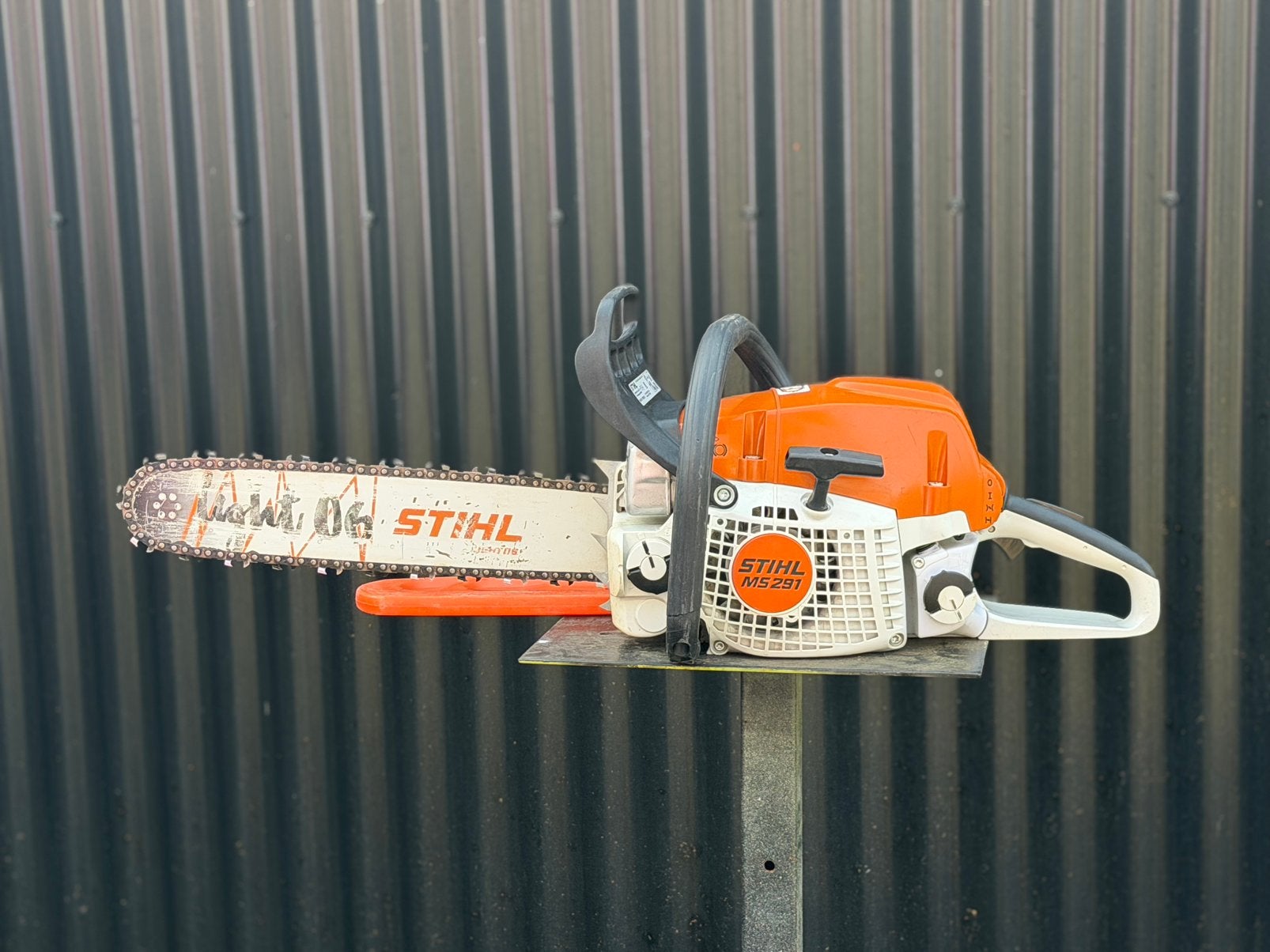 Stihl MS 291 Kettingzaag zo goed als nieuw!, Ophalen, Zo goed als nieuw