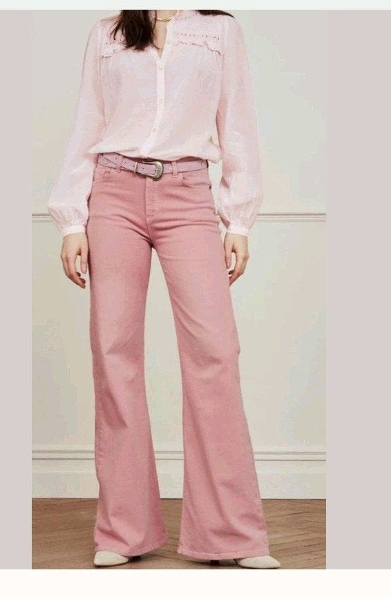 Fabienne Chapot Eva wide leg broek maat 25 *nieuw *, Kleding | Dames, Fabienne Chapot, Ophalen of Verzenden, Nieuw