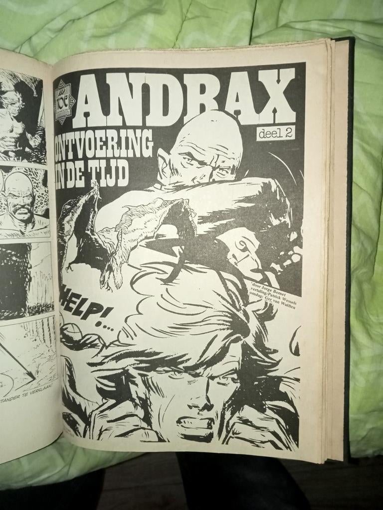 Andrax deel 2 en Frank Vak de Gouden Hoorn (PEP 1974), Meerdere stripboeken, Ophalen of Verzenden, Gelezen
