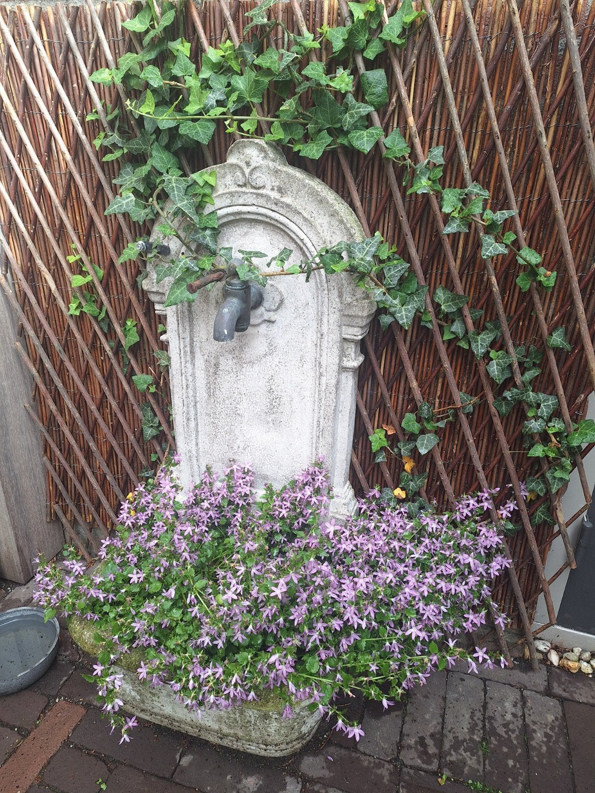 Authentiek fontein landelijk karakteristiek Antiek, Tuin en Terras, Ophalen, Gebruikt, Beton, Fontein