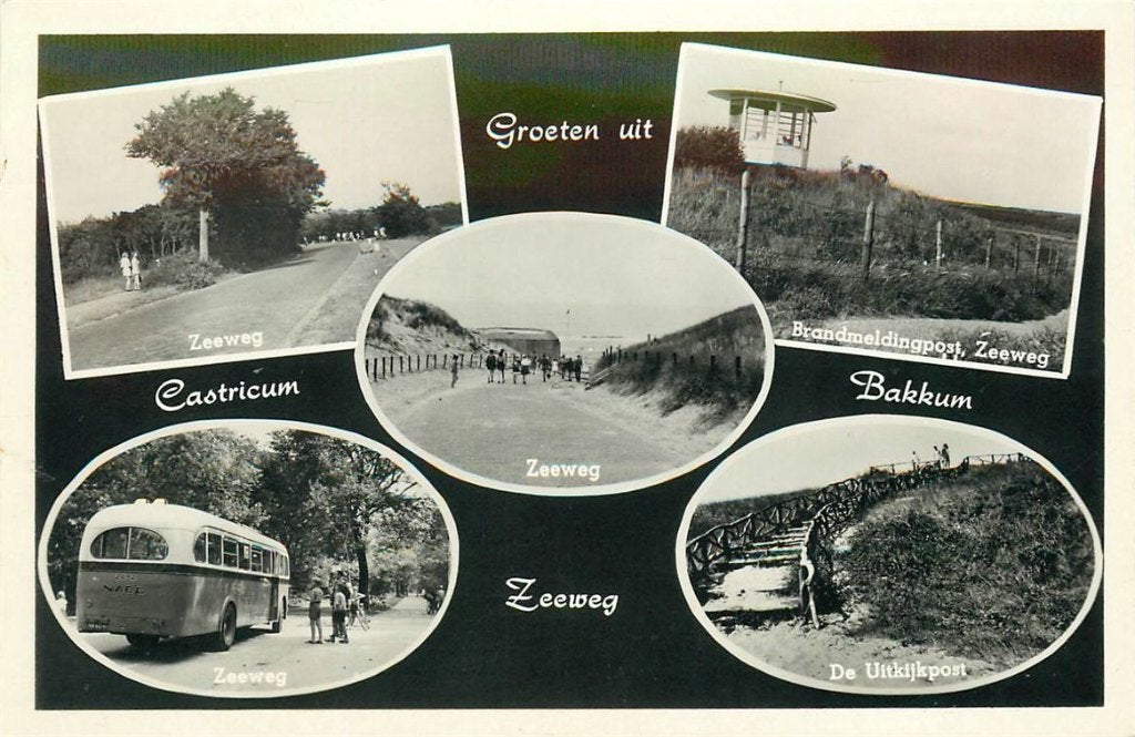 702-009-007 Castricum  Bakkum, Verzenden, Voor 1920, Noord-Holland