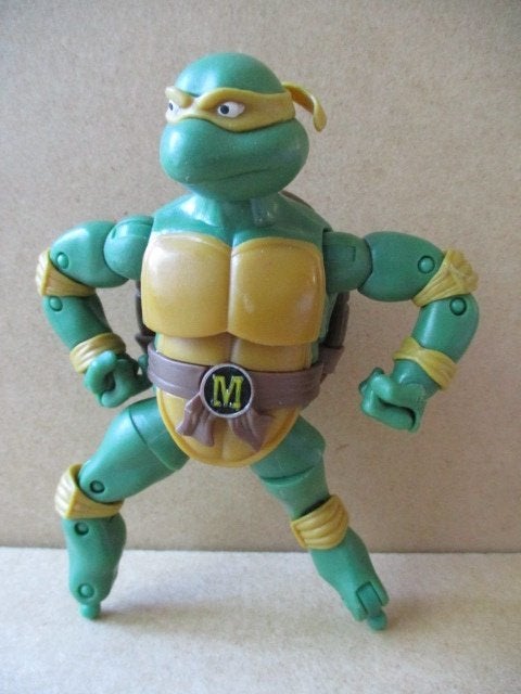 adv11244 turtles poppetje 5, Ophalen, Overige figuren, Gebruikt, Beeldje of Figuurtje