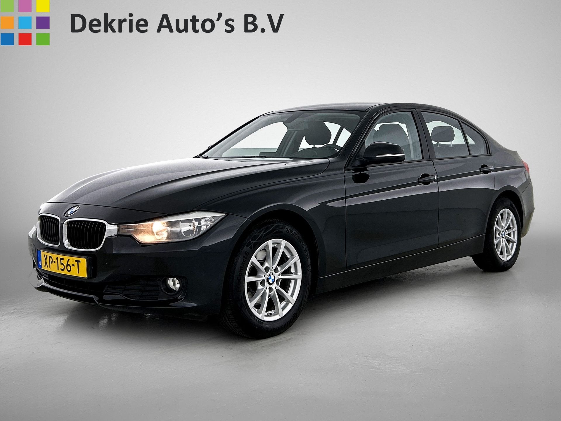 BMW 3-serie 316d High Executive Airco-climate / Cruise-ctr /, Auto's, 1385 kg, Zwart, 4 cilinders, Automatische klimaatregeling