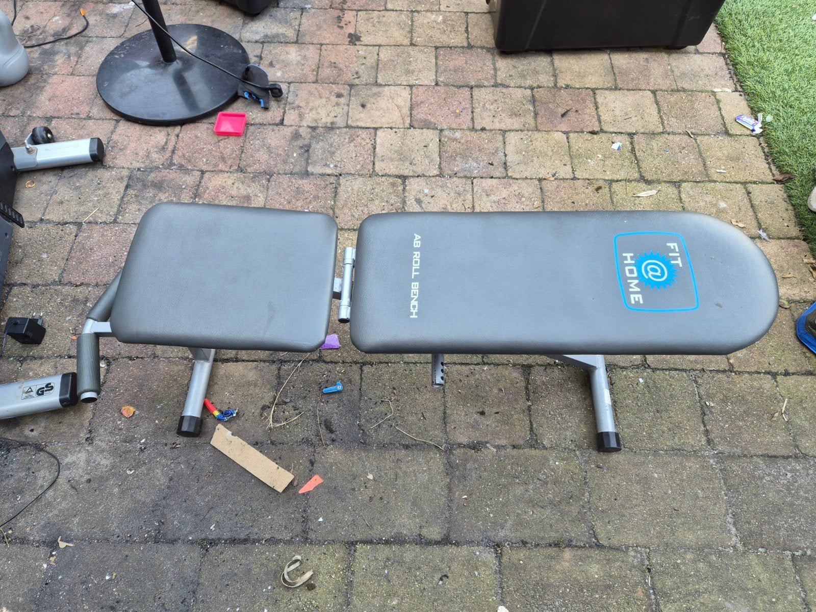 Buikspier bank, Sport en Fitness, Ophalen, Zo goed als nieuw, Buik, Fitnessbank