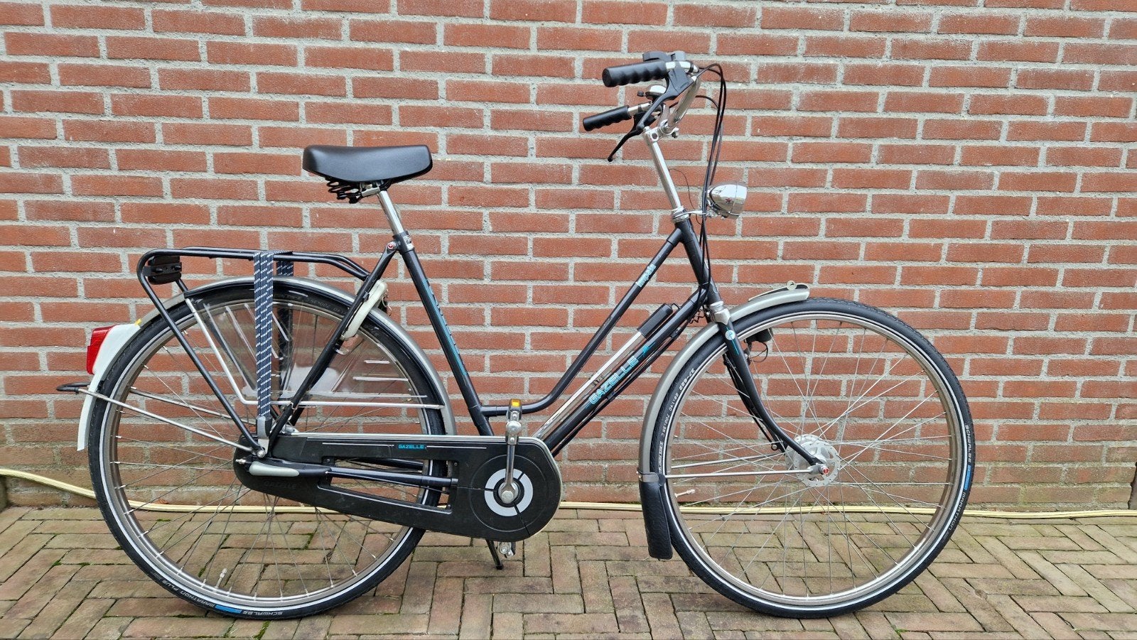 Gazelle Damesfiets Impala 3V Trommelrem 57cm frame Vintage, Ophalen, Gebruikt, Versnellingen, 56 cm of meer