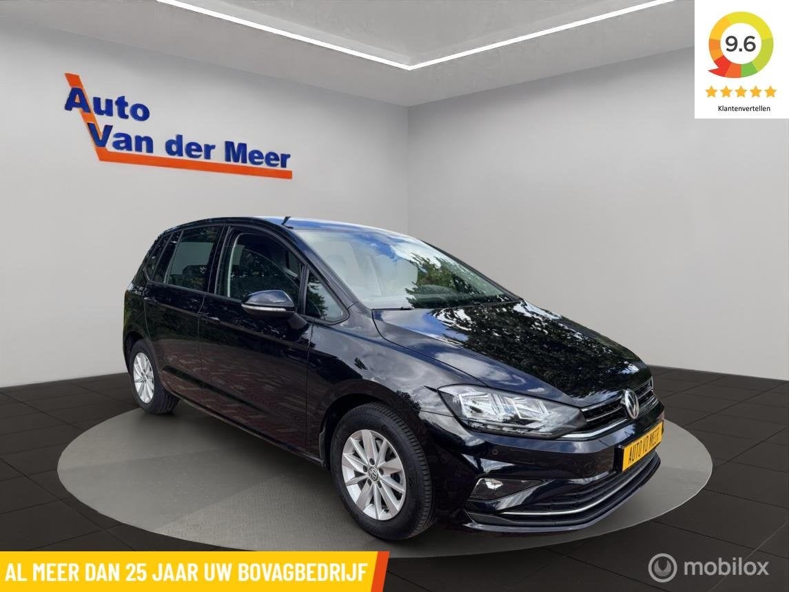 Volkswagen Golf Sportsvan 1.5 TSI ACT Comfortline / PDC / Ca, Auto's, 4 cilinders, 700 kg, Zwart, Golf Sportsvan