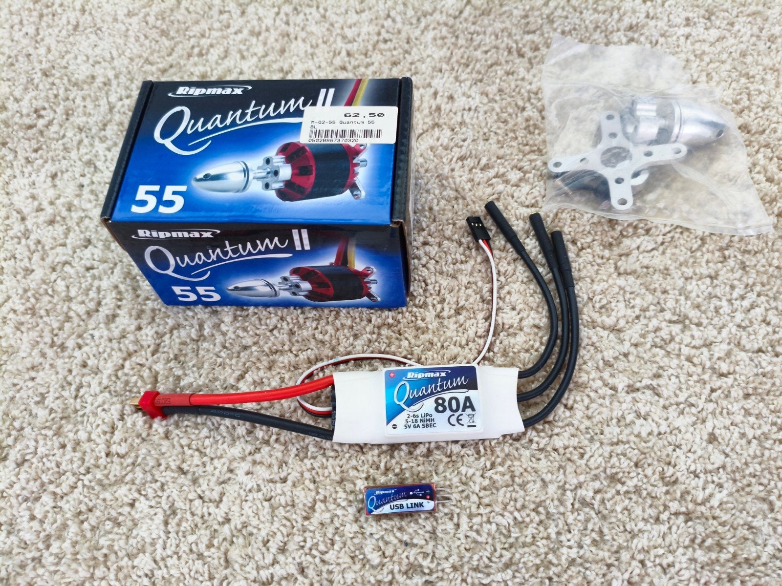 Ripmax Quantum II 55 + 80A regelaar (NIEUW), Ophalen of Verzenden