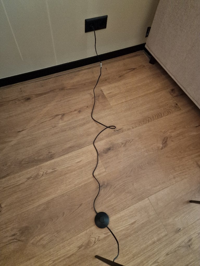 Lamp, Ophalen, Zo goed als nieuw, Textiel, 100 tot 150 cm