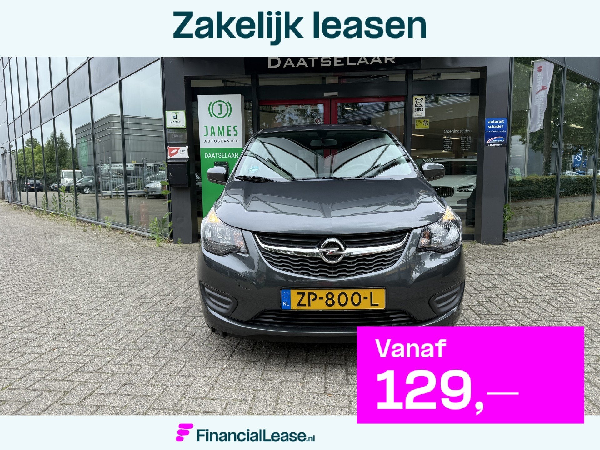 Opel KARL 1.0 ecoFLEX 120 Jaar Edition Navigatie Airco, Stof, Gebruikt, Origineel Nederlands, Bedrijf