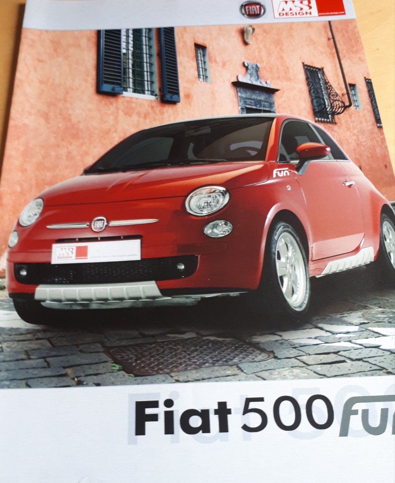 Fiat 500 Fun actiemodel folder izgst éérste nieuwe type 500, Ophalen of Verzenden, Zo goed als nieuw, Overige merken