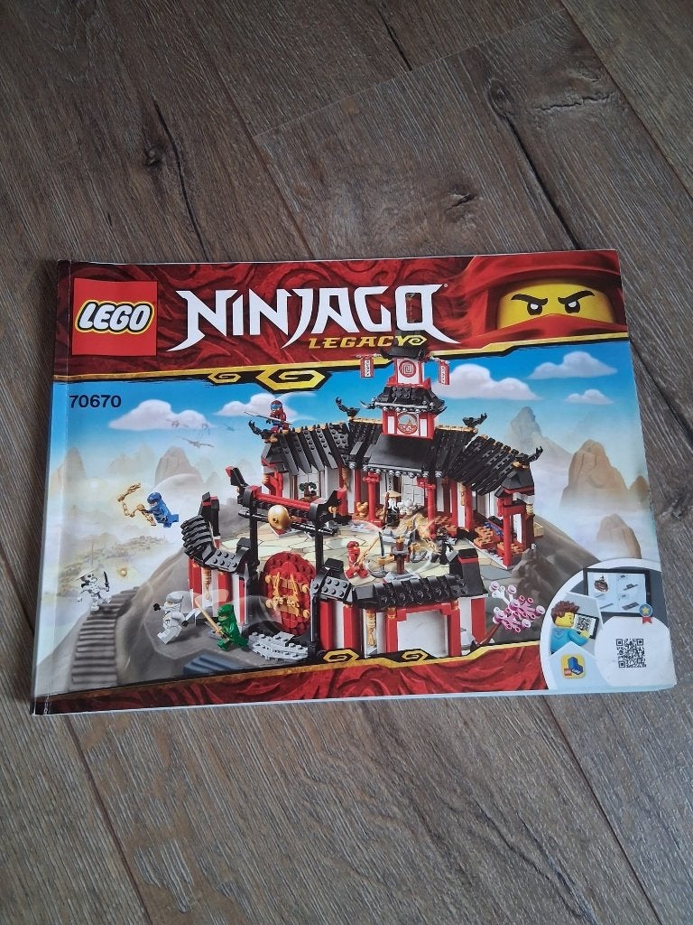 70670 LEGO Ninjago Het Spinjitzu Klooster, Ophalen, Gebruikt, Lego, Compleet