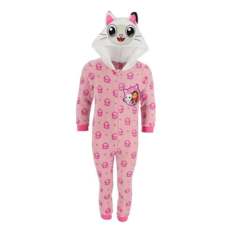 Gabby's Poppenhuis fleece Onesie - Maat 98/104, Kinderen en Baby's, Nacht- of Onderkleding, Meisje, Nieuw, Nvt