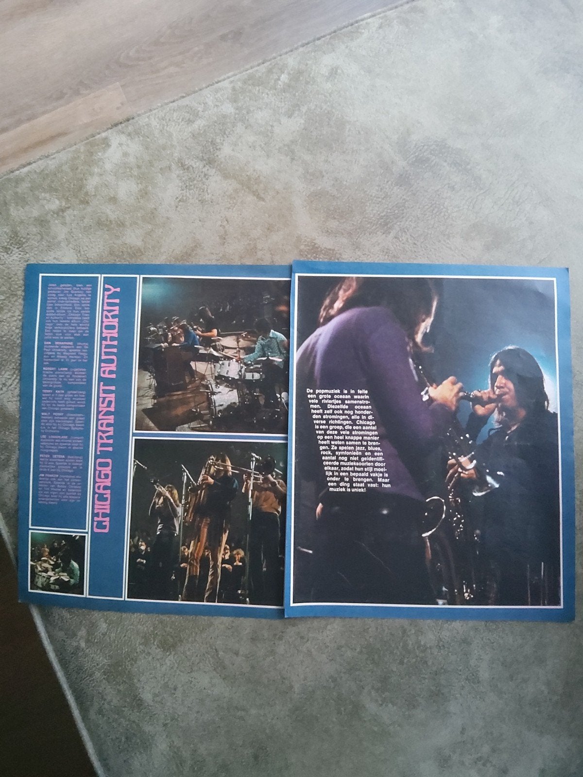 Chicago Transit Authority:  1970, Ophalen of Verzenden, Gebruikt, Boek, Tijdschrift of Artikel