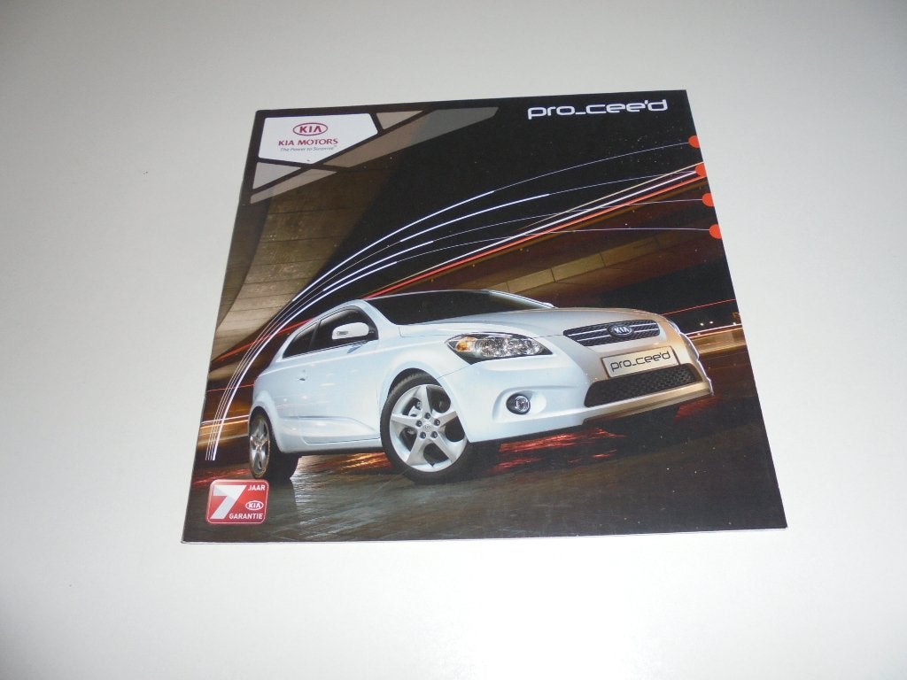 brochure Kia Pro Ceed  2010, Boeken, Auto's | Folders en Tijdschriften, Ophalen of Verzenden, Nieuw, Overige merken
