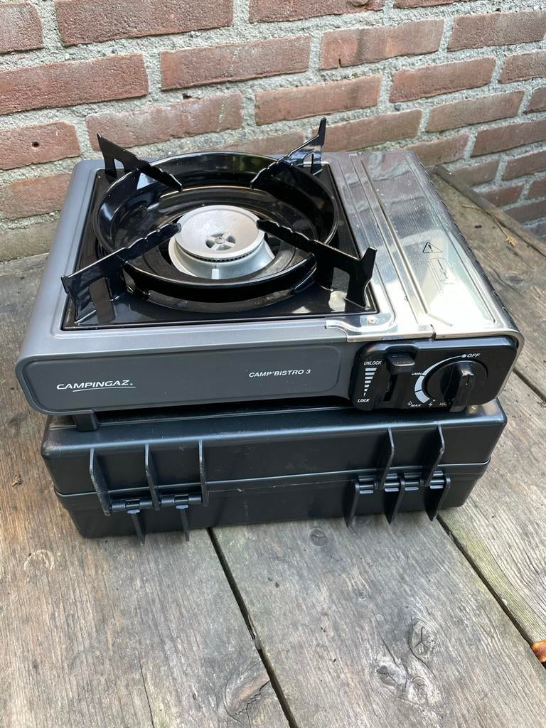 Campingaz Camp Bistro 3 gaspit - Compact en draagbaar, Ophalen of Verzenden, Gebruikt