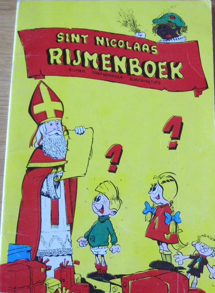 drie verschillende Sint Nicolaas rijmboekjes, Ophalen of Verzenden, Gebruikt