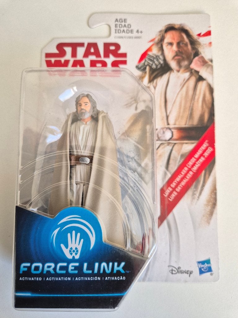 Star Wars Force Link 1.0 Luke Skywalker - Jedi Mastr, Ophalen of Verzenden, Nieuw, Actiefiguurtje